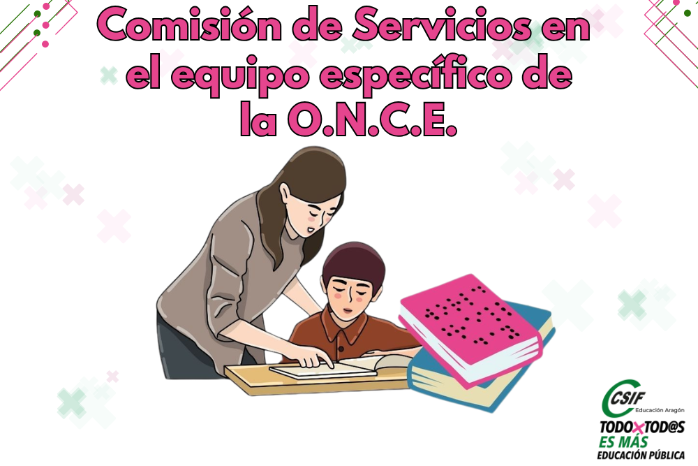 COMISIÓN DE SERVICIOS CURSO 26/27. ONCE