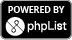 powered by phpList 3.6.1, © phpList ltd